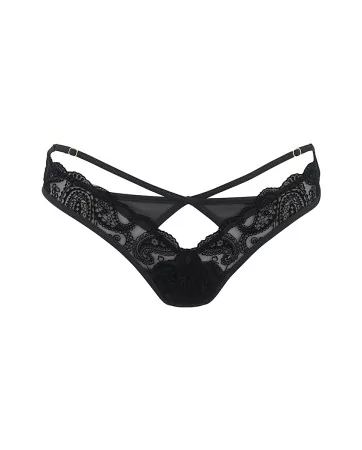 Black thong V-10058 - Axami