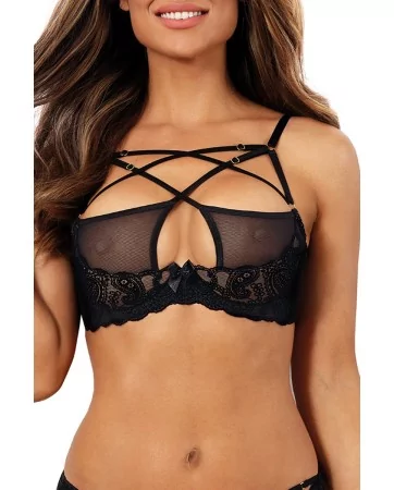 Black bra V-10051 - Axami