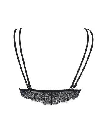 Black bralette bra V-10091 - Axami