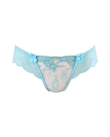 Blue thong V-10128 - Axami