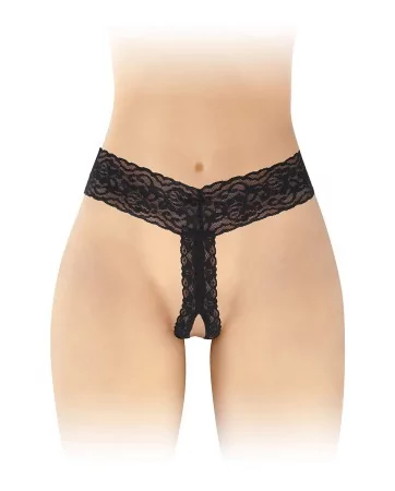 Anita open thong black -...