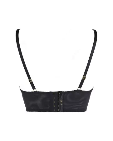 Black bustier bra V-10511 - Axami