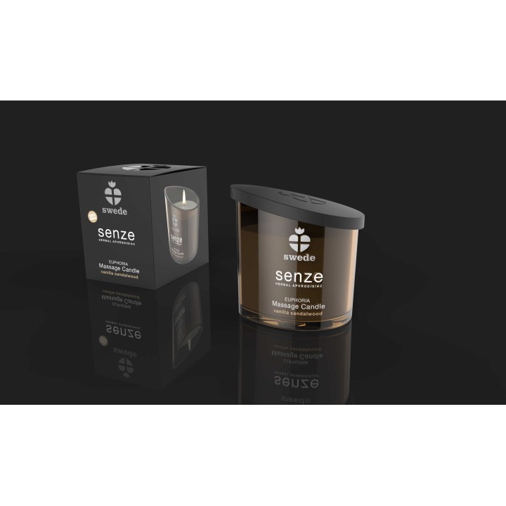 Bougie de massage - Euphoria - Vanilla Sandalwood - 50 ml - Oralove