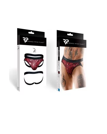 Jockstrap en tulle zébré - Regnes