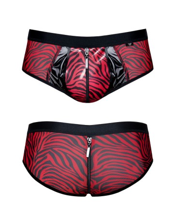 Zip shorty in zebra tulle - Regnes