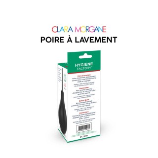 Poire à lavement Clara Morgane - Noir - Oralove