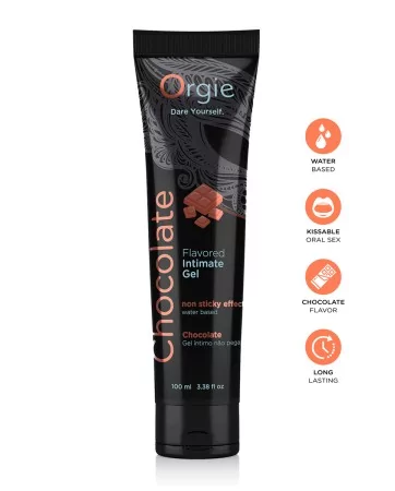 Lubrifiant eau Lube Tube chocolat 100ml