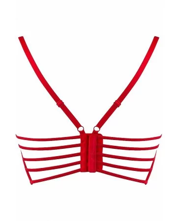 Soutien-gorge dentelle rouge V-9691 - Axami