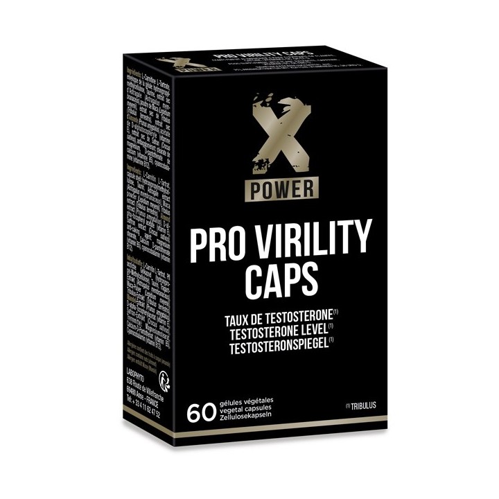 Pro Virility Caps - 60 gélules - Oralove