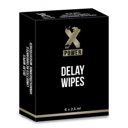 Lingettes retardantes - 6 Lingettes