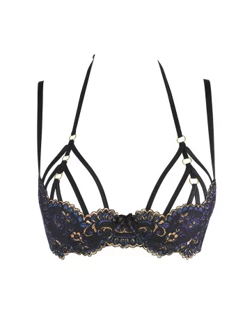 Soutien-gorge dentelle Noir V-10361 - Axami