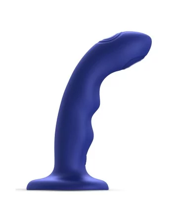 Vibro Tapping dildo wave bleu - Strap on Me