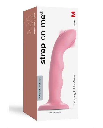 Vibro Tapping dildo wave rose - Strap on Me