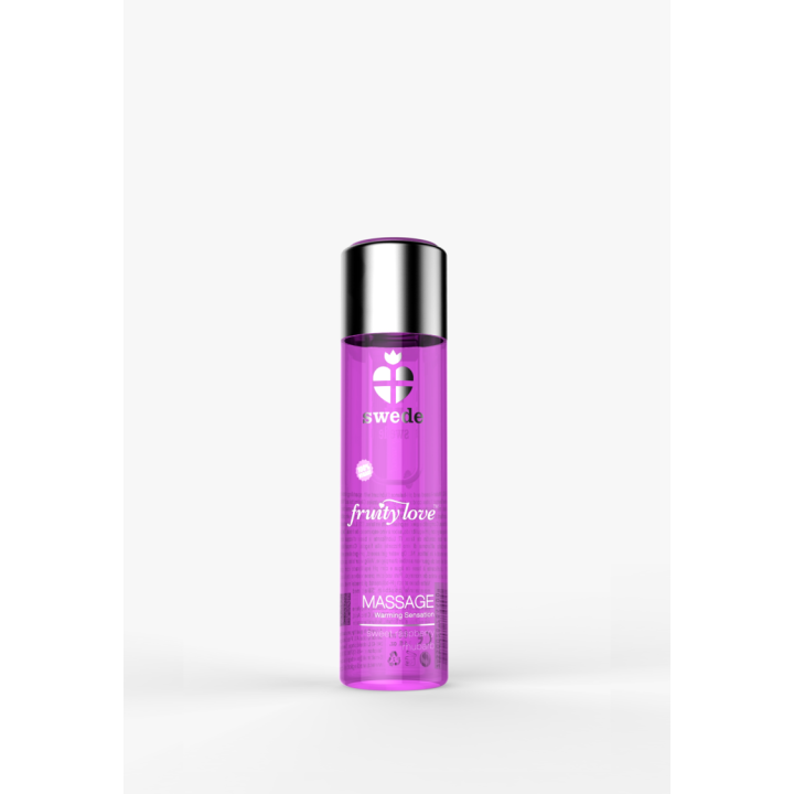 Huile de massage - Framboise Rhubarbe - 60 ml - Oralove