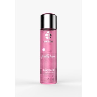 Huile de massage - Vin pétillant à la Fraise - 120 ml - Oralove