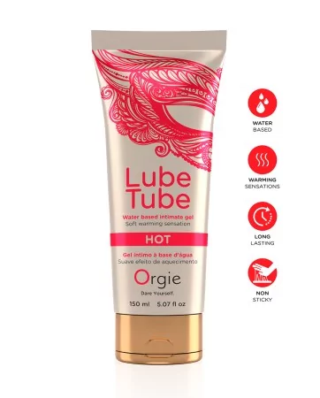 Lubrifiant eau chauffant Lube Tube Hot 150ml