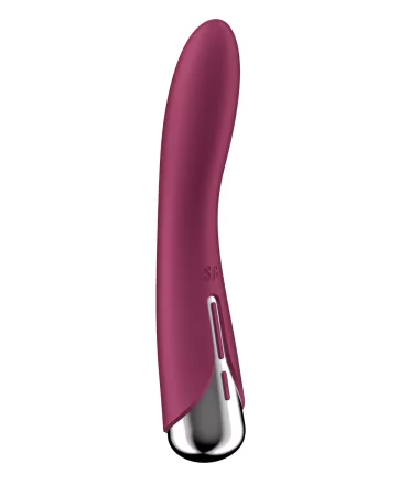 Satisfyer Vibratore USB Spinning Vibe 1 rosso per il punto G - CC597855