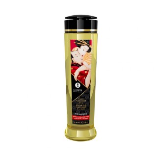 Huile de massage érotique - Romance - Vin pétillant fraise - 240 ml - Oralove