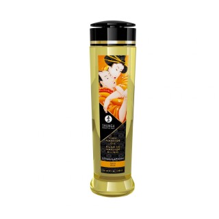 Huile de massage érotique - Stimulation - Pêche - 240 ml - Oralove