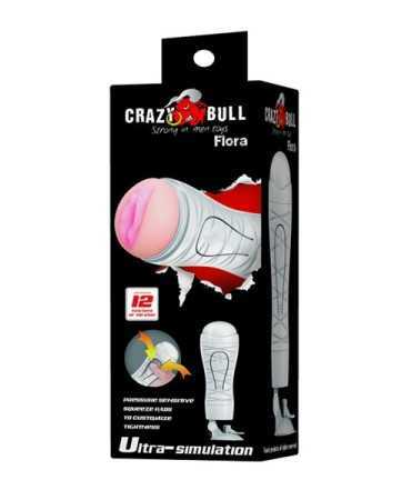 Masturbador bucal vibrador - Crazy Bull12365oralove