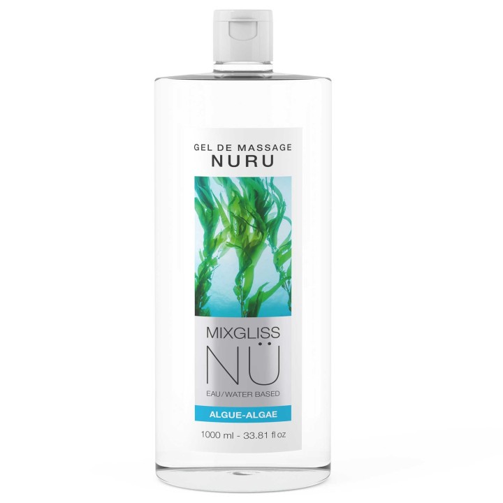 Mixgliss Gel de massage - NU Algue - 1000 ml - Oralove