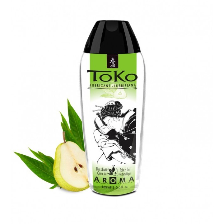 Toko Aroma Poire et Thé vert exotique - Lubrifiant 165 ml - Oralove