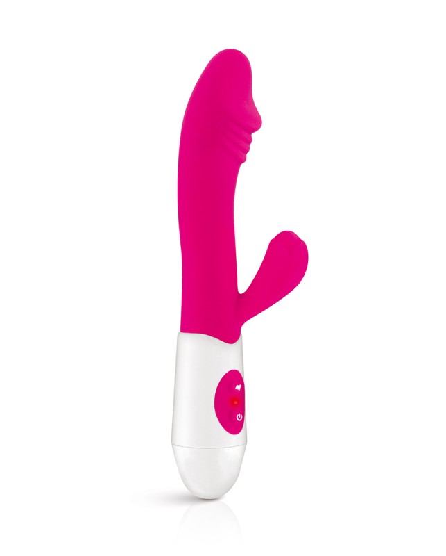 Vibromasseur Rabbit Elya rose - Yoba