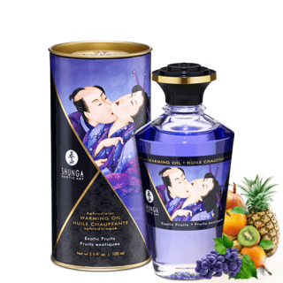Huile chauffante aphrodisiaque - Fruits exotiques 100ml - Oralove