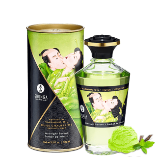 Huile chauffante aphrodisiaque - Sorbet de minuit 100ml - Oralove