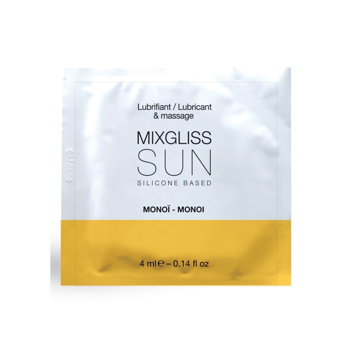 Dosette Lubrifiant Silicone Monoï - 4 ml - Oralove