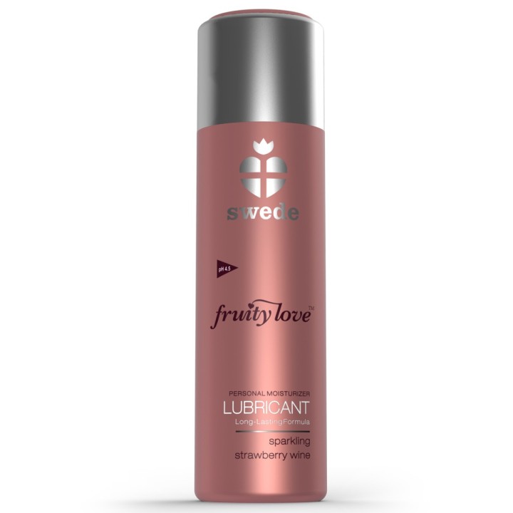 Lubrifiant Vin pétillant à la Fraise - 50 ml - Oralove