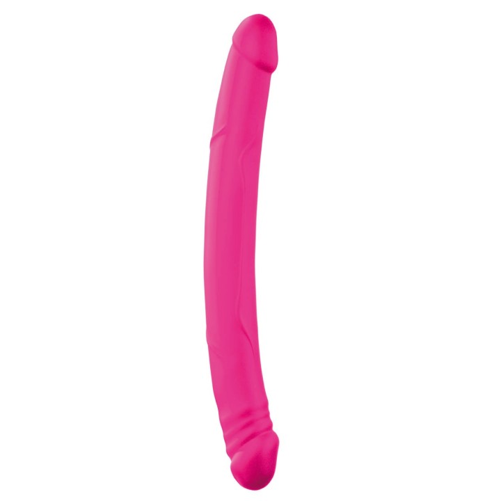 Gode Real Double Do Magenta - Rose - Oralove