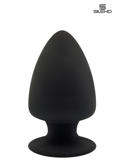Plug anal The Original Model 1 noir 11 cm - SilexD