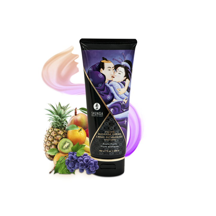 Crème de Massage délectable - Fruits exotiques - Oralove
