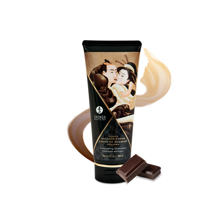 Crème de Massage délectable - Chocolat enivrant - Oralove