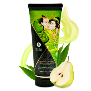 Crème de Massage délectable - Poire et Thé vert exotique - Oralove