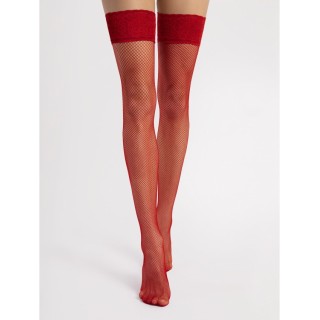 Liza Bas 40 DEN - Rouge - Oralove