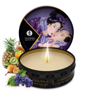 Mini bougie de massage - Libido Fruits exotiques - Oralove
