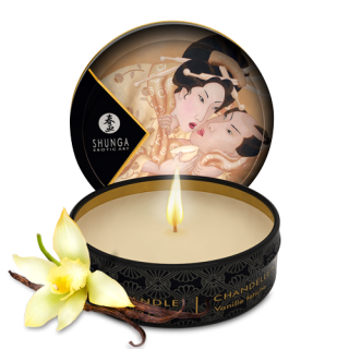 Mini bougie de massage - Désir Vanille - Oralove