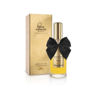 Huile de massage embrassable Chauffante - Caramel Doux - Oralove