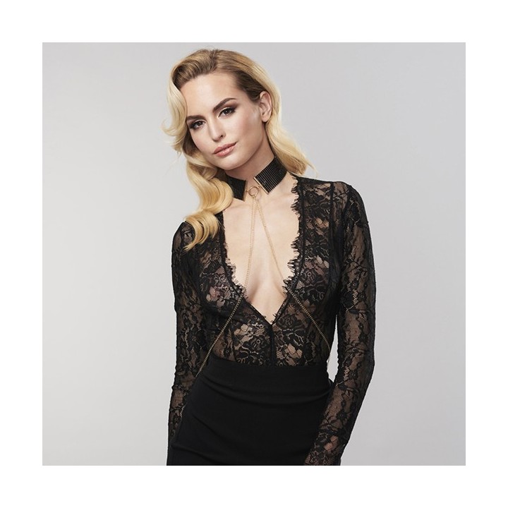 Désir Métallique - Collier - Noir - Oralove
