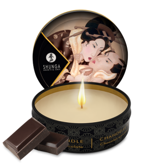 Mini bougie de massage - Excitation Chocolat enivrant - Oralove