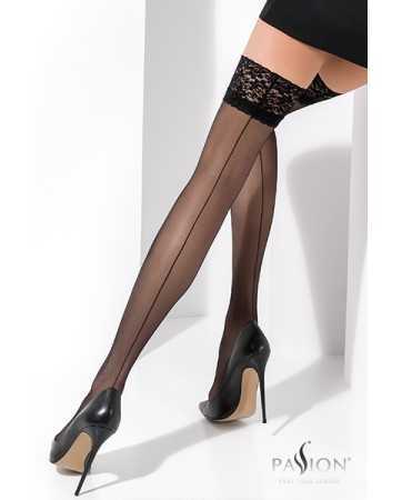 Thigh-high stockings ST022 Black12457oralove
