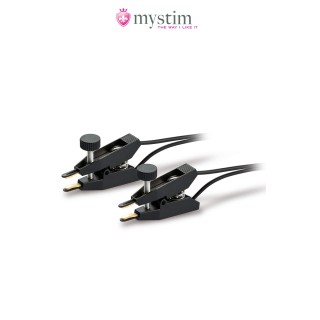 Pinces électro-stimulation Barry Bite - Mystim - Oralove