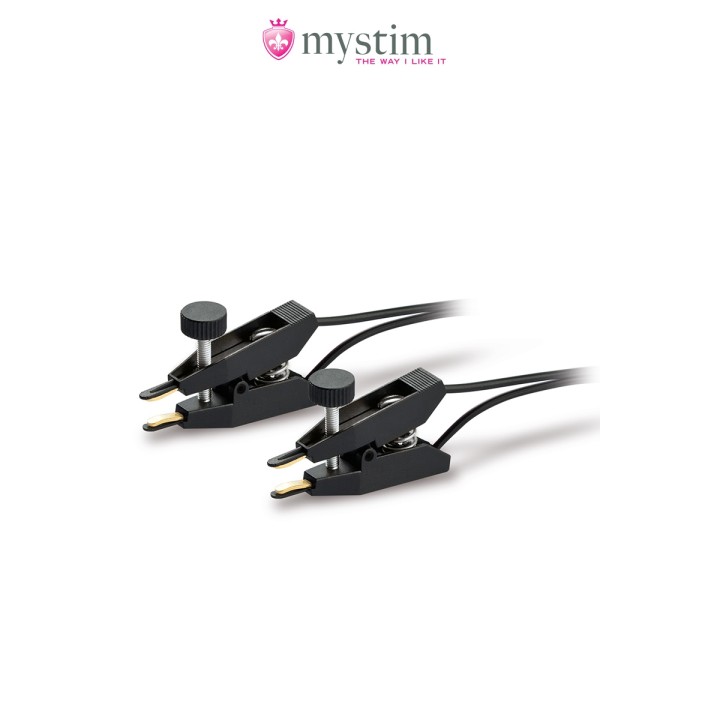 Pinces électro-stimulation Barry Bite - Mystim - Oralove