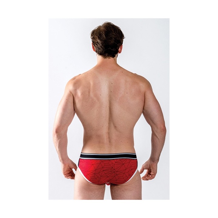 Slip URBAN Castro rouge - Mister B - Oralove