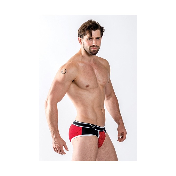 Slip URBAN Castro rouge - Mister B - Oralove