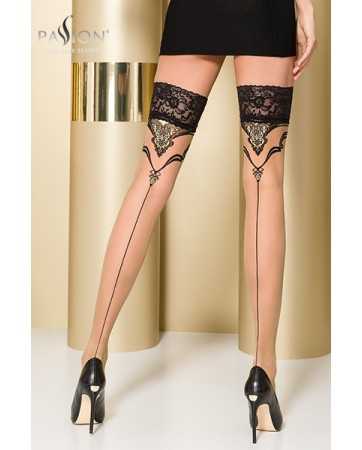 Thigh-high stockings ST109 Beige12446oralove