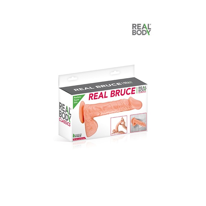 Gode réaliste 23 cm - Real Bruce - Oralove