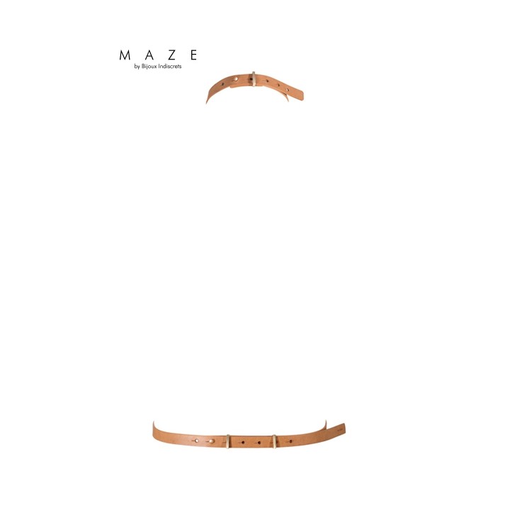 Harnais I marron - Maze - Oralove